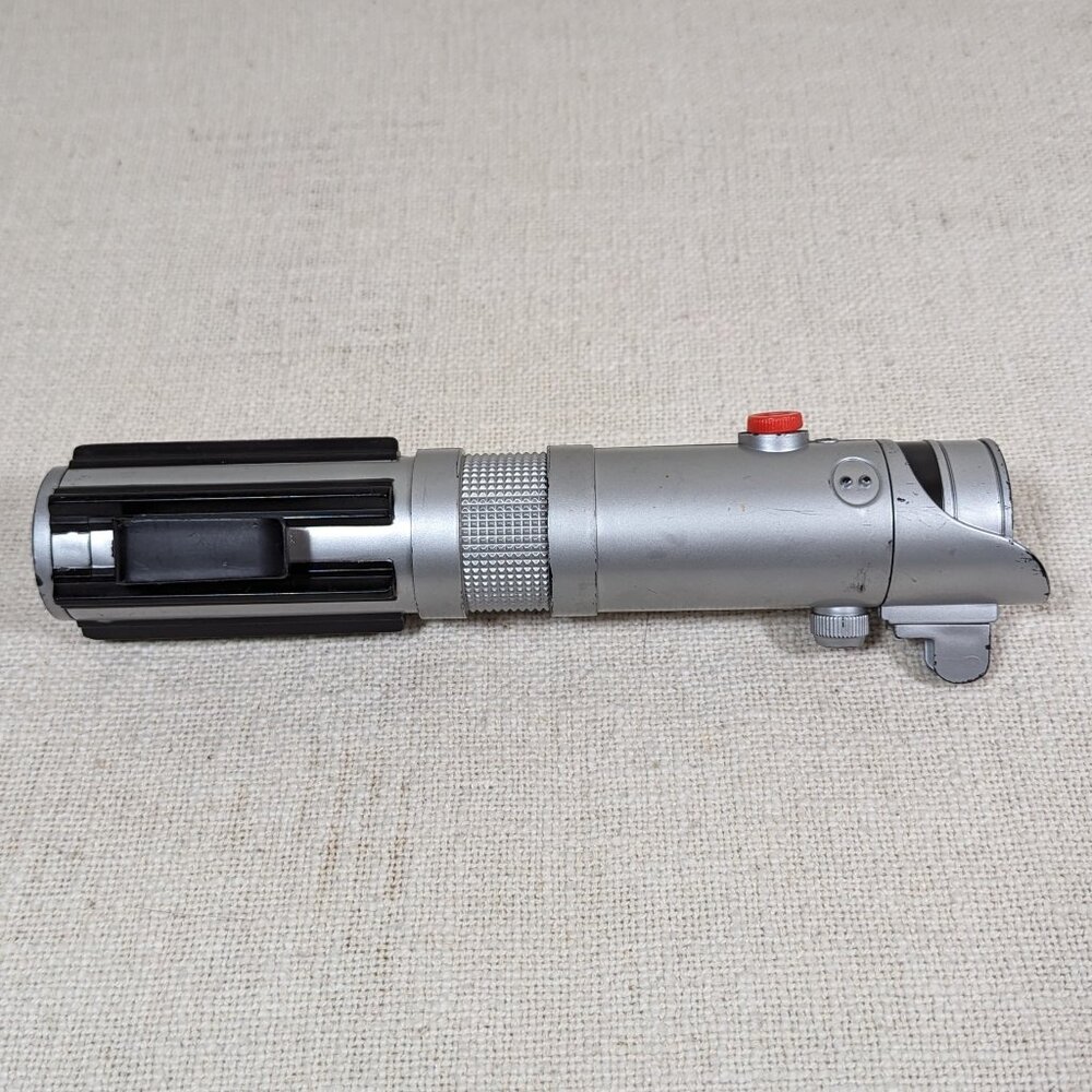 Vintage 2004 Hasbro Star Wars Luke Skywalker 31" Green Lightsaber Fair Condition